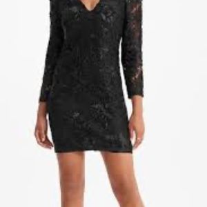 Black lace Express dress size med